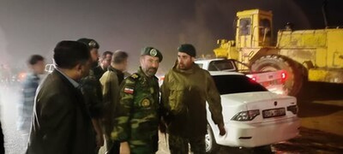 حضور ارتش و سپاه در منطقه جستجوی بالگرد رئیس جمهور (+عکس)