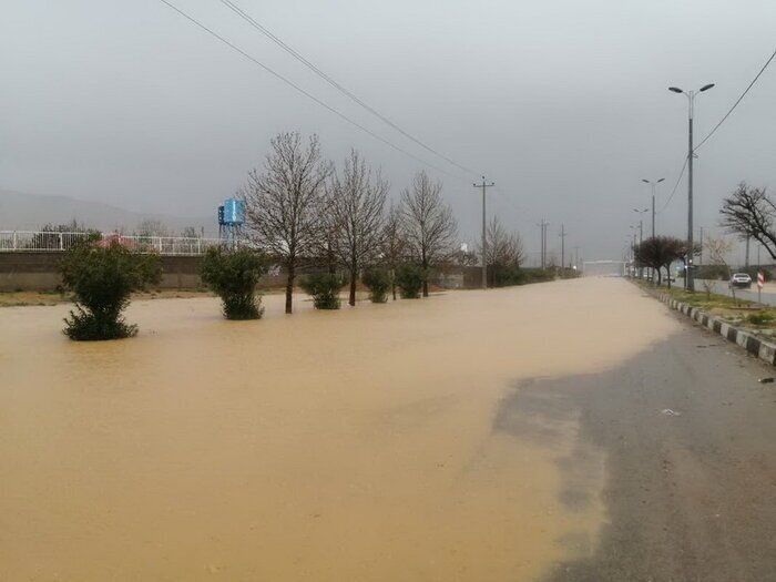 مصائب شیراز پس از باران