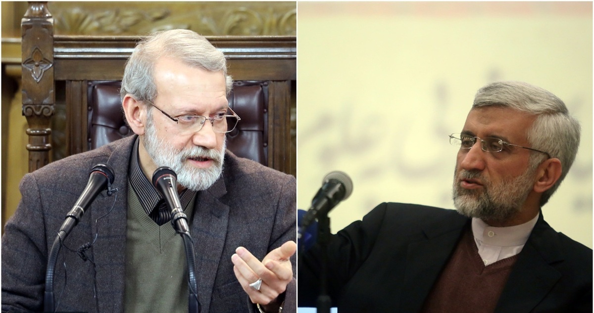 ادامه حملات جلیلی به لاریجانی (+عکس)