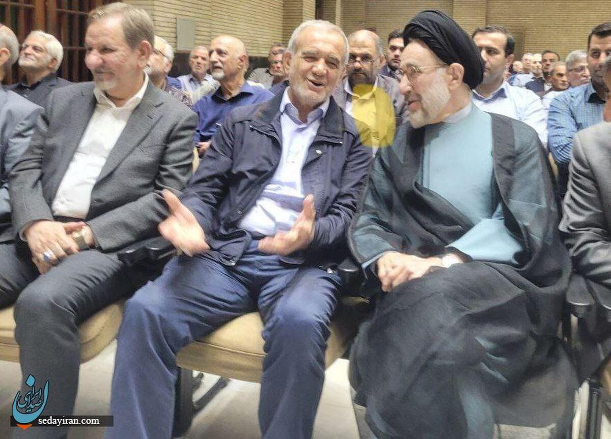 برگزاری مراسم ترحیم میلی منفرد با حضور خاتمی، پزشکیان و جهانگیری