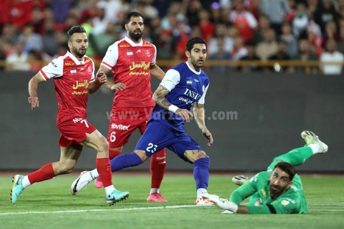 نتایج هفته بیست و هشتم لیگ برتر فوتبال صدرنشینی هیجان انگیز پرسپولیس