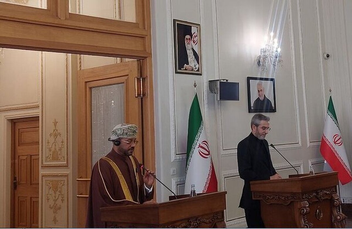 باقری: برای تلاش بیشتر در زمینه توقف جنایات در غزه با عمان اتفاق نظر داریم
