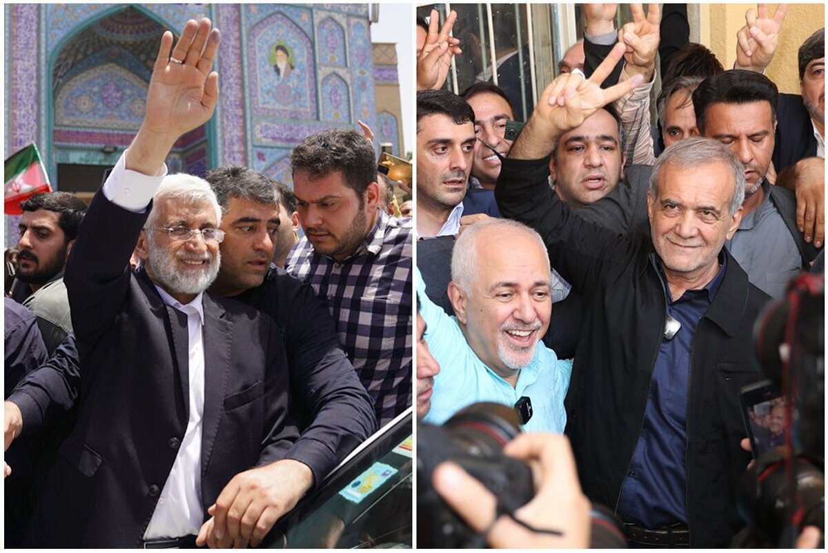مشارکت کاندیداها در انتخابات ریاست جمهوری (+عکس)