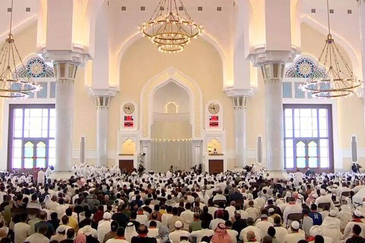 مراسم تشییع پیکر شهید اسماعیل هنیه در دوحه آغاز شد