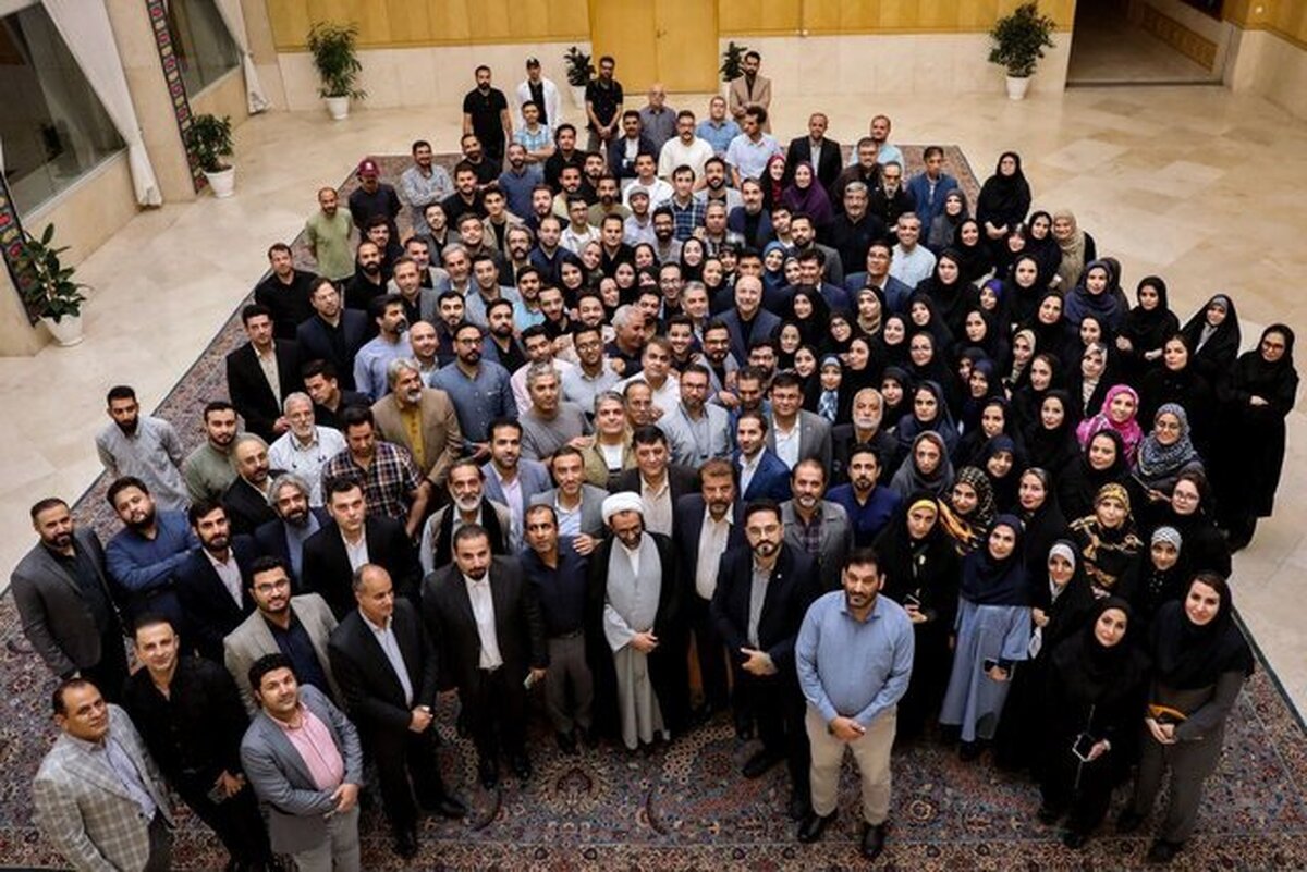مراسم روز خبرنگار با حضور قالیباف برگزار شد