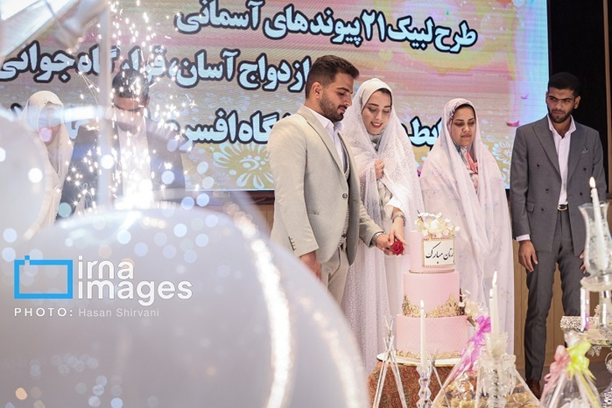 ازدواج 160زوج نیروی زمینی ارتش در دانشگاه افسری (+عکس)