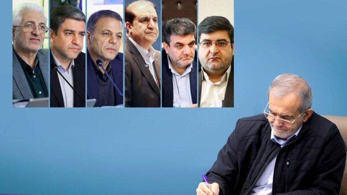 حکم انتصاب ۶ استاندار جدید به امضا رسید