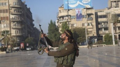 تصرف تروریست‌ها بر مناطقی در حومه دمشق تکذیب شد