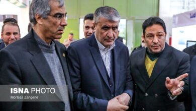 رونمایی از دستاورد پژوهشگاه علوم و فنون هسته‌ای با حضور اسلامی (+عکس)
