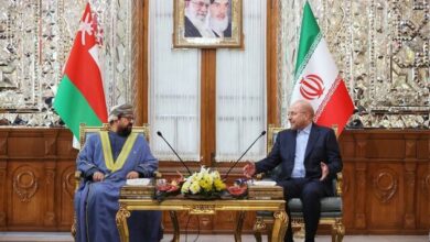 دیدار رئیس دیوان عالی سلطنت عمان با قالیباف