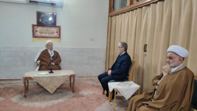 دیدار وزیر علوم با آیت‌الله مکارم شیرازی (+عکس)