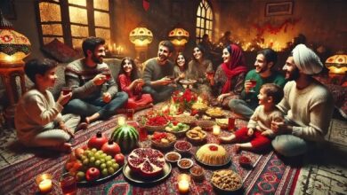 آیین شب یلدا در برخی مناطق کشور (+عکس)
