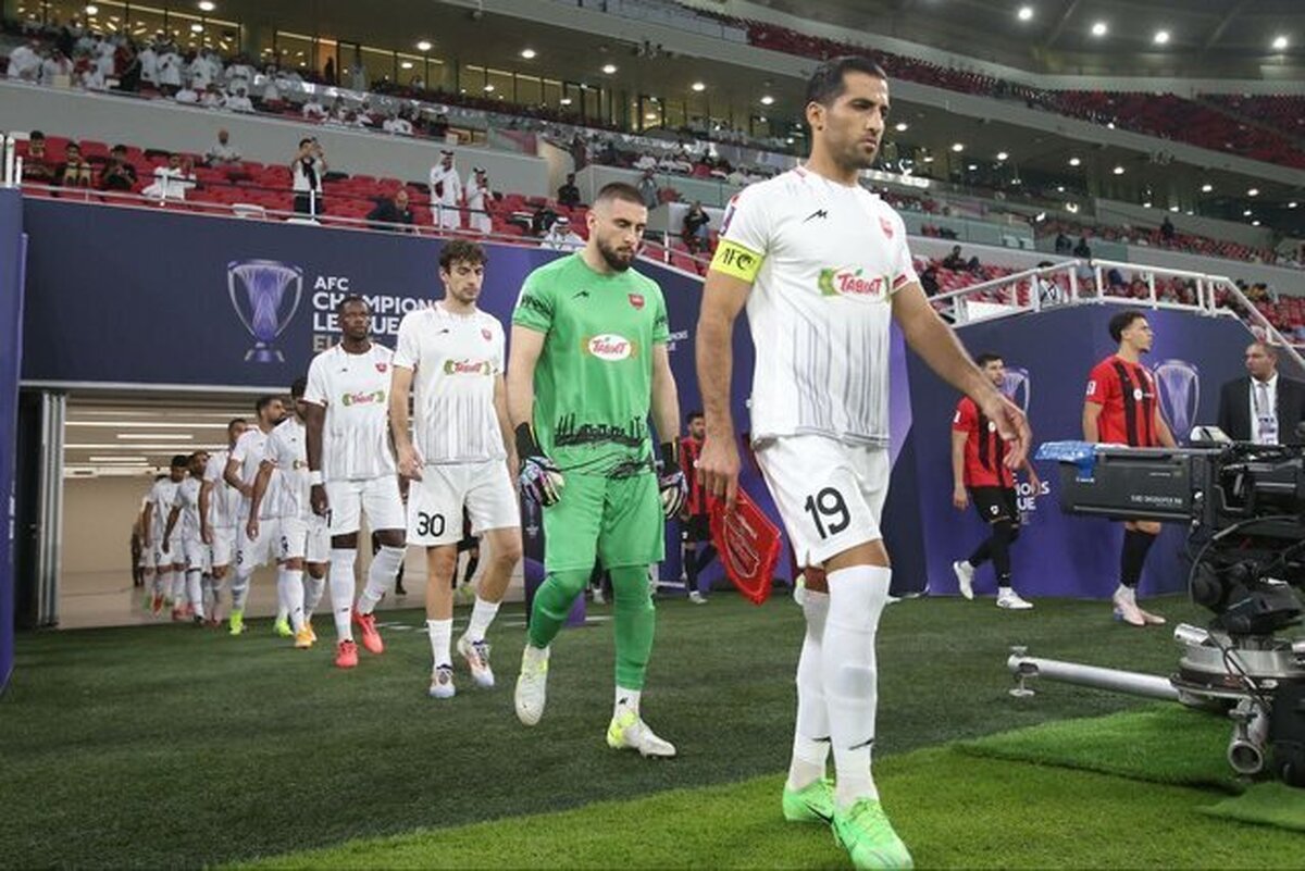 رقابت پرسپولیس با الریان با تساوی پایان گرفت