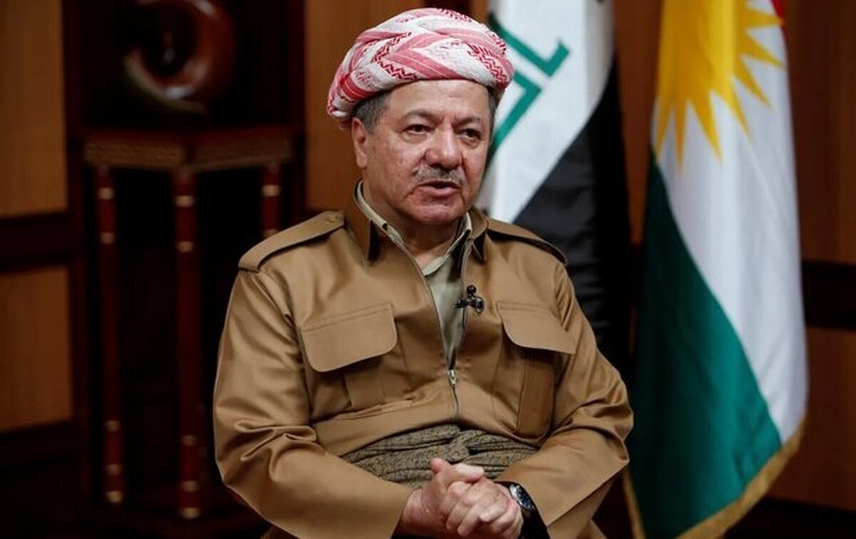 مسعود بارزانی: تنش با ایران یا ترکیه به نفع کُرد‌ها نیست