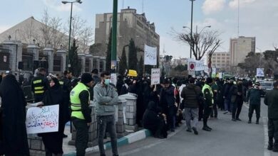 توضیحات پلیس درباره پایان تجمع مقابل مجلس
