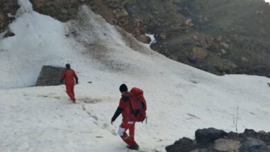 نجات 4 نوجوان گردشگر در ارتفاعات طالقان
