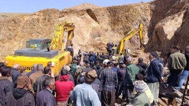 ریزش معدن در مهاباد با یک کشته