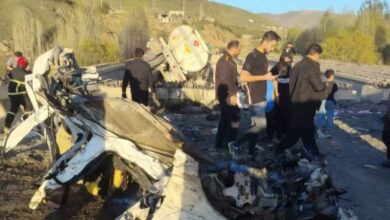 تصادف رانندگی در سنندج با 5 جان باخته