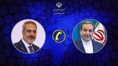 تقدیر ایران از موضع سازنده ترکیه در قبال مذاکرات غیرمستقیم ایران و آمریکا