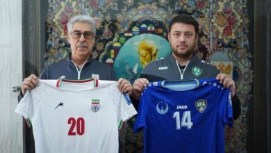 رنگ پیراهن تیمهای ملی ایران و ازبکستان مشخص شد