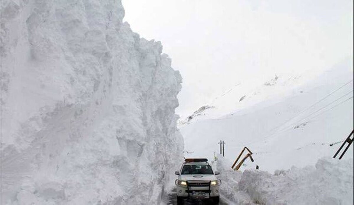 حادثه ریزش بهمن در روستای آلواتان سردشت