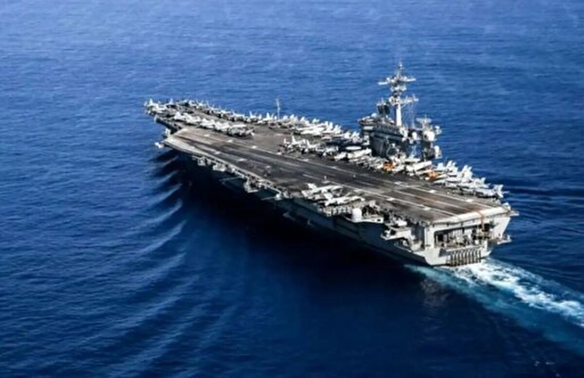 ادعای فاکس نیوز: ناو هواپیمابر USS Lincoln آمریکا در برد حمله به ایران قرار ندارد