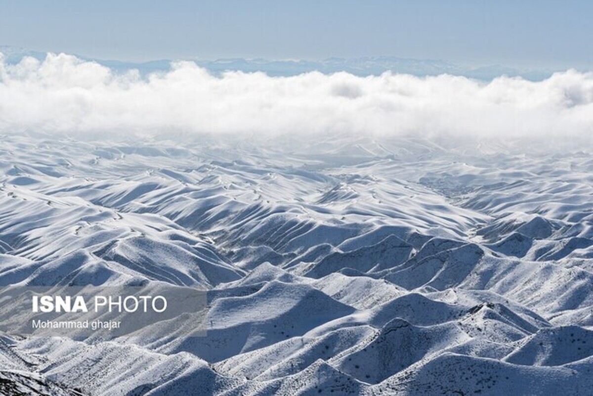 بارش برف و باران در کوهستان‌های کشور