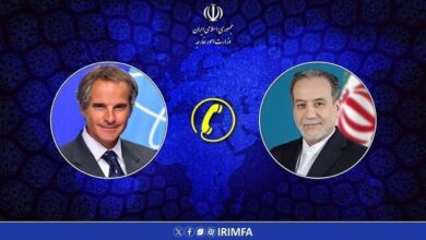 تماس تلفنی گروسی و عراقچی