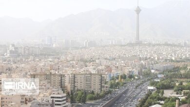 گردوخاک در راه تهران ؛ گرم شدن ۶ درجه‌ای هوا