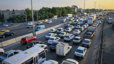 وضعیت راه های کشور 10 اردیبهشت 1404؛ ترافیک سنگین در آزادراه کرج - قزوین