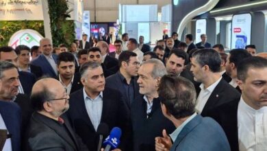 بازدید پزشکیان از بیست‌ونهمین نمایشگاه صنعت نفت