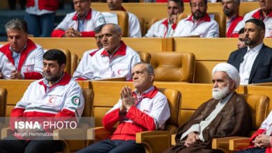 گرامیداشت هفته هلال احمر با حضور رئیس‌جمهوری (+عکس)