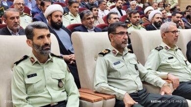 برگزاری مراسم تودیع و معارفه فرمانده انتظامی استان کهگیلویه و بویراحمد (+عکس)