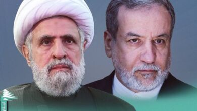 گفتگوی عراقچی و شیخ نعیم قاسم درباره اوضاع منطقه
