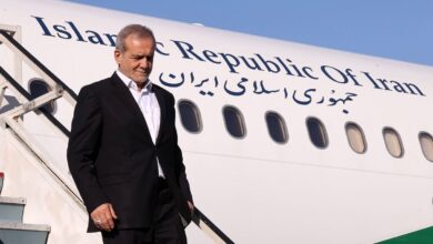 پزشکیان وارد ایلام شد