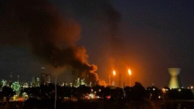 حملات ایران فعالیت یک پالایشگاه صهیونیستی را متوقف کرد