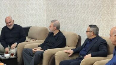 قدردانی لاریجانی از رشادت‌های مردم و مدیریت خوزستان در جنگ تحمیلی ۱۲ روزه