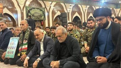 حضور پزشکیان در مراسم گرامیداشت شهدای اقتدار و امنیت پلیس