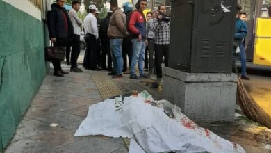 برخورد مرگبار پژو پارس با عابرپیاده در اندرزگو