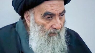 پیام آیت‌الله سیستانی درباره آتش‌سوزی در مرکز خرید الکوت