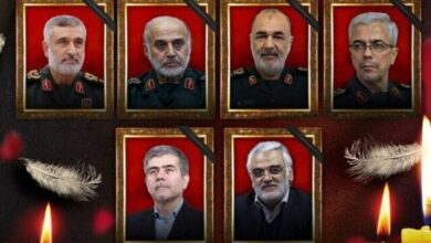 اعلام زمان برگزاری مراسم تشییع فرماندهان شهید (+عکس)