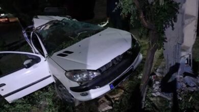 مرگ 2 جوان بر اثر واژگونی خودرو در زرند