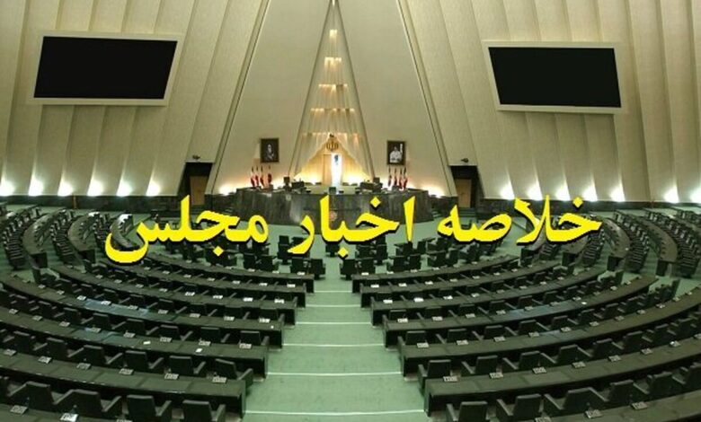 خلاصه اخبار ۸ تیر مجلس؛ مصوباتی برای ساماندهی پهپادهای غیرنظامی