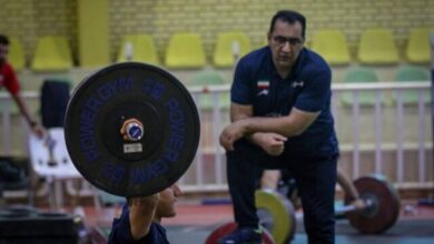 جباری: مربی تیم ملی وزنه‌برداری: در شرایط جنگ هم تمرینات تعطیل نشد