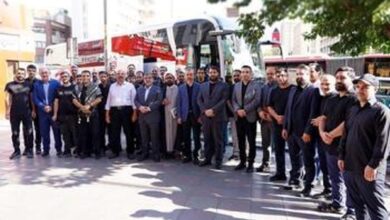 اعزام اولین گروه خادمان بانک شهر به مرز مهران