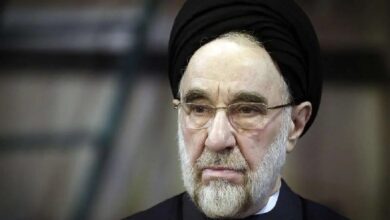 عیادت پزشکیان از سید محمد خاتمی در بیمارستان (+عکس)