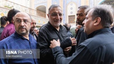مراسم چهلمین روز شهادت سپهبد سلامی (+عکس)