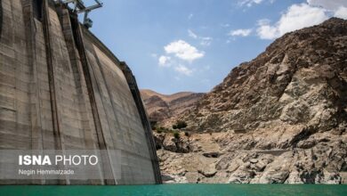 بازدید خبرنگاران از سد امیرکبیر-4 مرداد (+عکس)