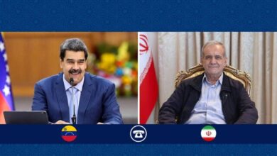پزشکیان: از ابتکارات ونزوئلا برای ترویج صلح در غرب آسیا استقبال می‌کنیم