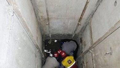 سقوط مرد ۵۰ ساله در چاله آسانسور در تبریز